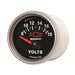 AutoMeter 3692-00406 GAUGE; VOLTMETER; 2 1/16in.; 18V; ELECTRIC; CHEVY RED BOWTIE; BLACK - Truck Part Superstore