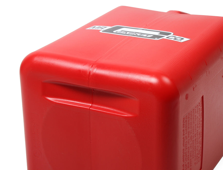 Mr Gasket 36950G Utility Jug; w/Filler Hose; 5 Gallon; Red; Plastic; - Truck Part Superstore