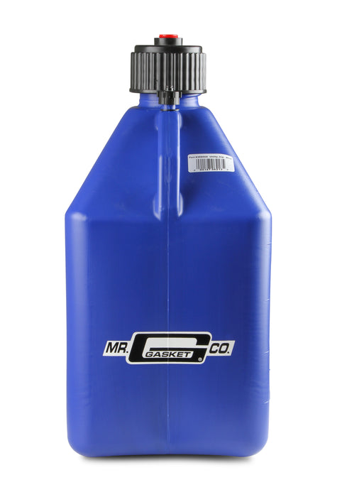 Mr Gasket 36952G Utility Jug; w/Filler Hose; 5 Gallon; Plastic; - Truck Part Superstore