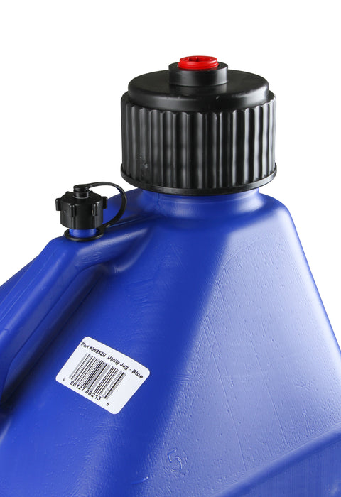 Mr Gasket 36952G Utility Jug; w/Filler Hose; 5 Gallon; Plastic; - Truck Part Superstore