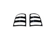 Auto Ventshade (AVS) 36958 Slots™ Taillight Covers; 2 pc.; Black/Primed; Horizontal Slot; - Truck Part Superstore