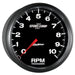 AutoMeter 3698 GAUGE; TACHOMETER; 5in.; 10K RPM; IN-DASH; SPORT-COMP II - Truck Part Superstore
