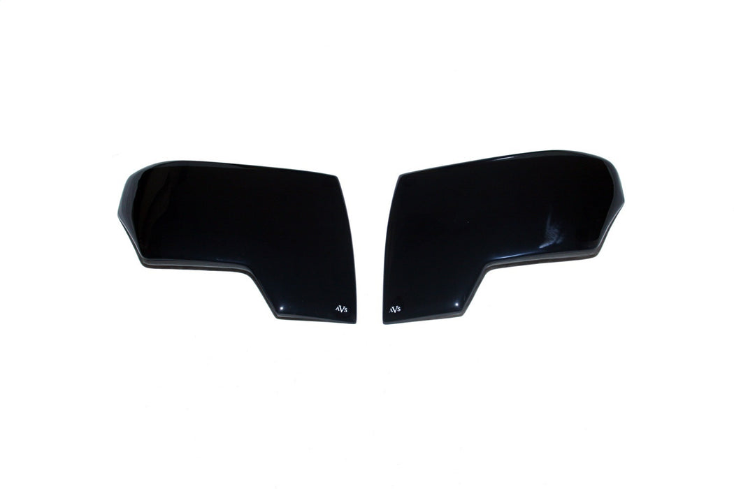 Auto Ventshade (AVS) 37030 Headlight Covers; Smoke; 2 pc.; - Truck Part Superstore