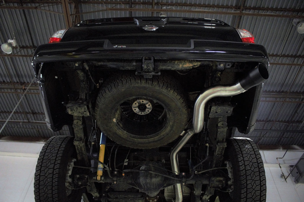 Mishimoto MMEXH-XD-16BK Filter Back Exhaust, fits Nissan Titan XD Cummins 2016-2019 - Truck Part Superstore