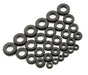 Mr Gasket 3706 Grommet Set; Incl. 6 Of Each Size; 0.5/5/8/0.75/7/8/1 in.; - Truck Part Superstore