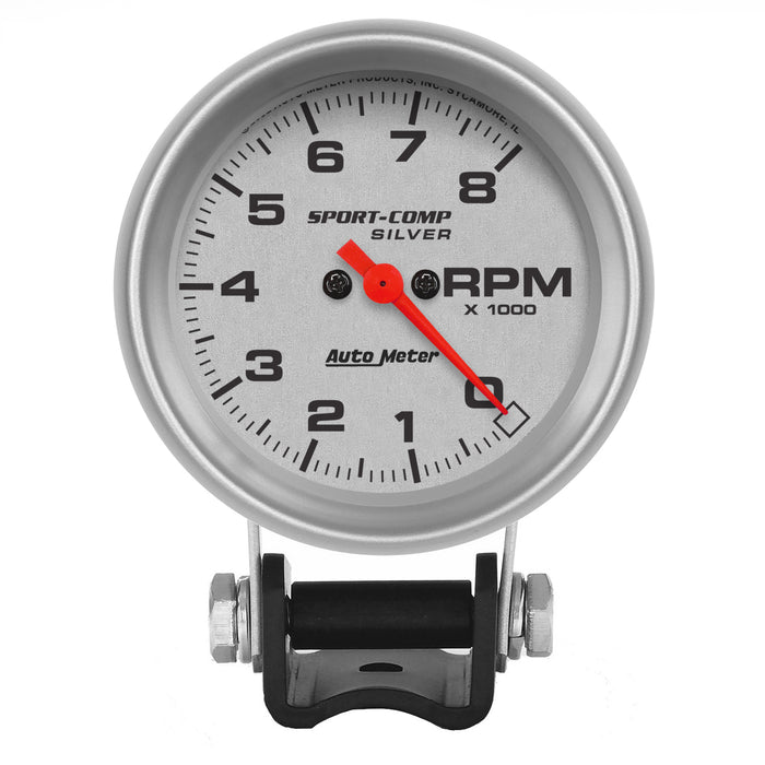 AutoMeter 3707 GAUGE; TACHOMETER; 2 5/8in.; 8K RPM; PEDESTAL; ULTRA-LITE - Truck Part Superstore