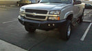 Road Armor 370R0B Stealth Winch Front Bumper; Steel; Satin Black; Square Fog Light Holes; - Truck Part Superstore
