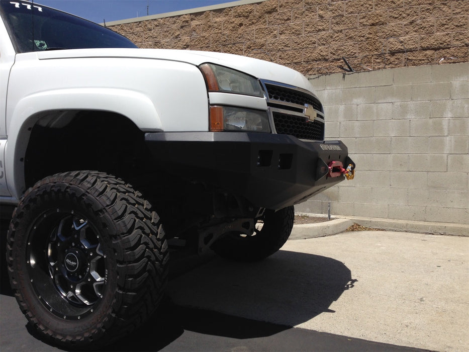 Road Armor 370R0B Stealth Winch Front Bumper; Steel; Satin Black; Square Fog Light Holes; - Truck Part Superstore