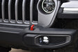 Rigid Industries 37106 Jeep JL/Gladiator Bumper Fog Mount Kit For 18-Pres Jeep JL Rubicon/Gladiator 1 Piece Plastic With 360-Series 4.0 Inch SAE White Lights RIGID Industries - Truck Part Superstore