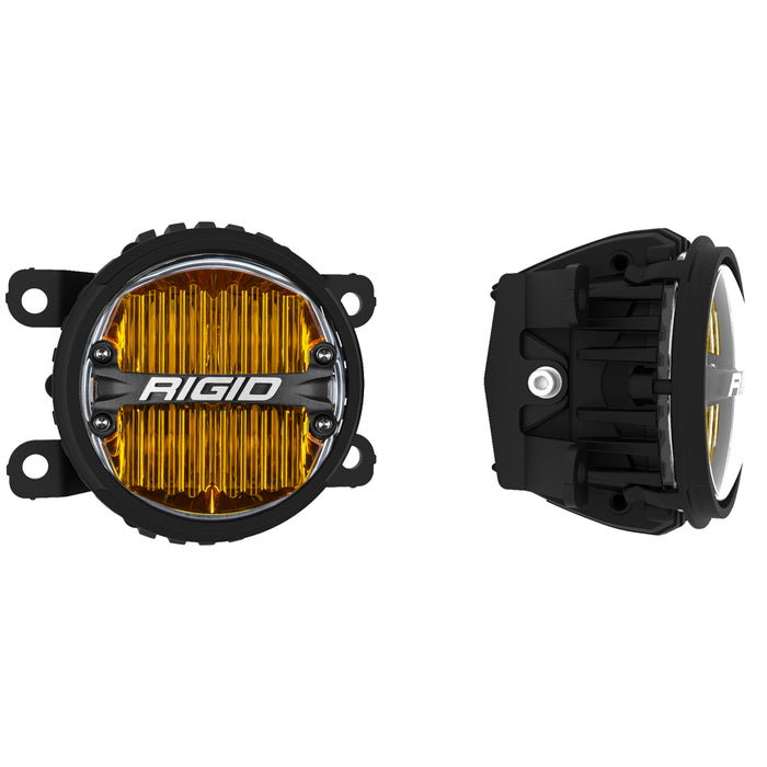 Rigid Industries 37119 Subaru Fog Kit For 12-20 Subaru BRZ / WRX STI With 1 Set 360-Series 4.0 Inch SAE Yellow Lights RIGID Industries - Truck Part Superstore