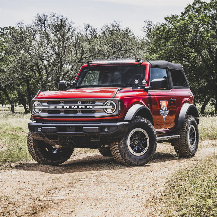 Rigid Industries 37121 2021-Present Ford Bronco 360-Series PRO SAE Fog Kit White RIGID Industries - Truck Part Superstore