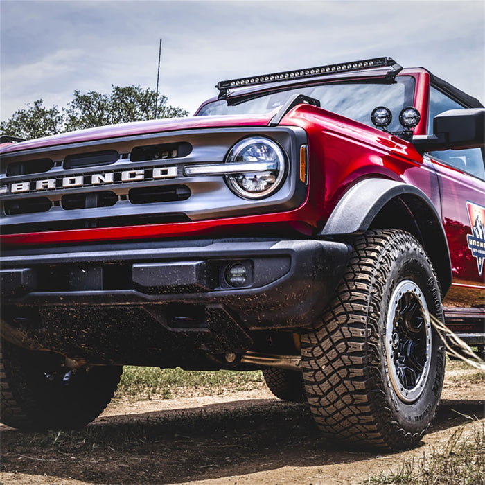 Rigid Industries 37121 2021-Present Ford Bronco 360-Series PRO SAE Fog Kit White RIGID Industries - Truck Part Superstore