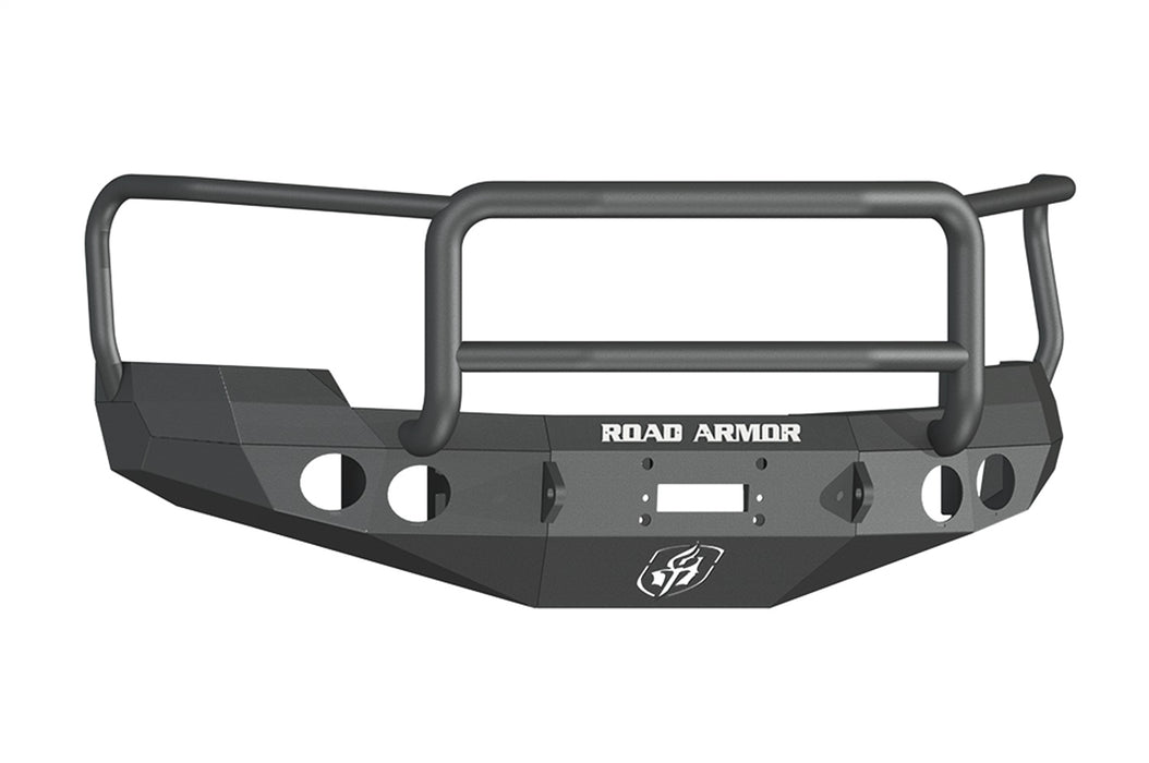 Road Armor 37205B Stealth Winch Front Bumper; Lonestar Guard; Satin Black; - Truck Part Superstore