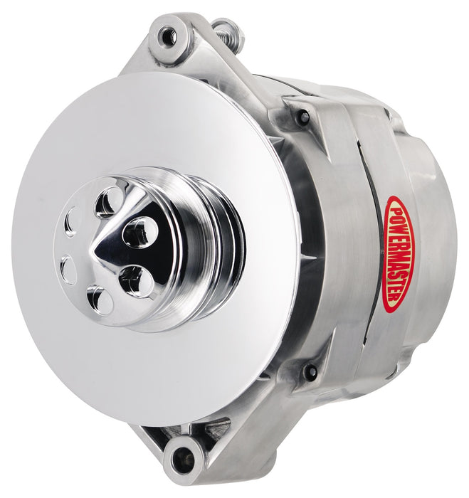 Powermaster Performance 37293 Alternator; 12si; 150 Amp; 100 Idle; 1V Pulley; Chrome; - Truck Part Superstore