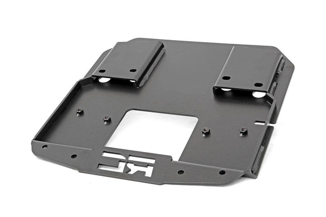Rough Country 10526 Jeep Spare Tire Relocation Bracket 18-20 Wrangler JL w/Rear Proximity Sensors Rough Country - Truck Part Superstore
