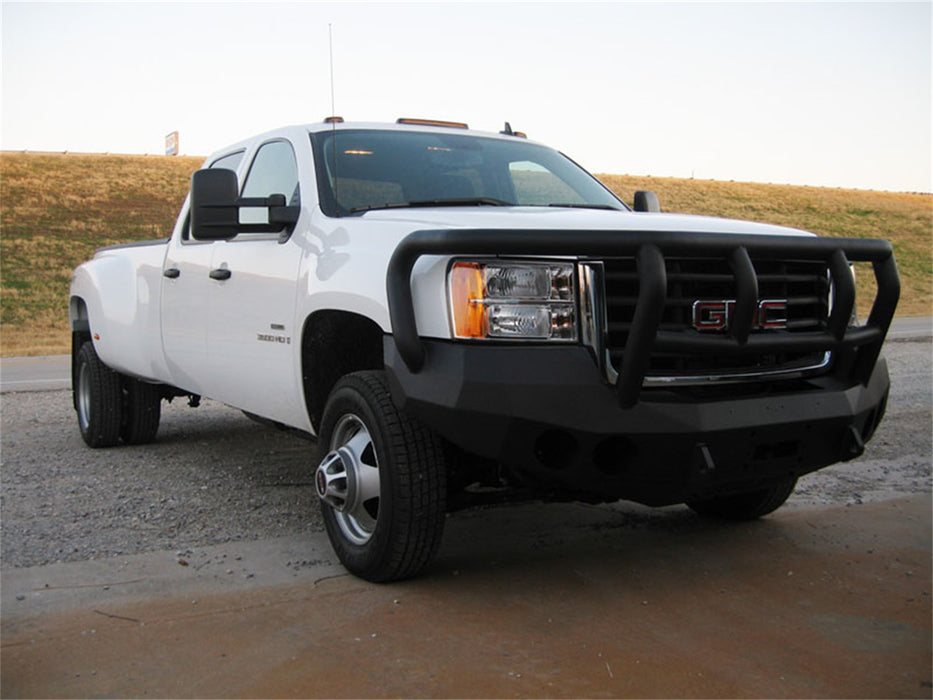 Road Armor 37402B Stealth Winch Front Bumper; Titan II Guard; Satin Black; - Truck Part Superstore