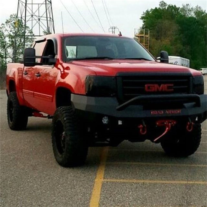Road Armor 37404B Stealth Winch Front Bumper; Pre-Runner Guard; Satin Black; - Truck Part Superstore