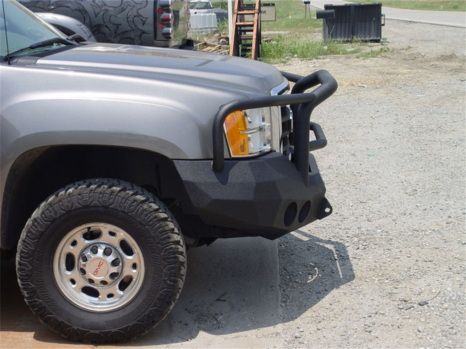 Road Armor 37405B Stealth Winch Front Bumper; Lonestar Guard; Satin Black; - Truck Part Superstore