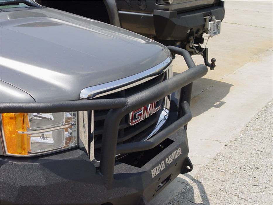 Road Armor 37405B Stealth Winch Front Bumper; Lonestar Guard; Satin Black; - Truck Part Superstore