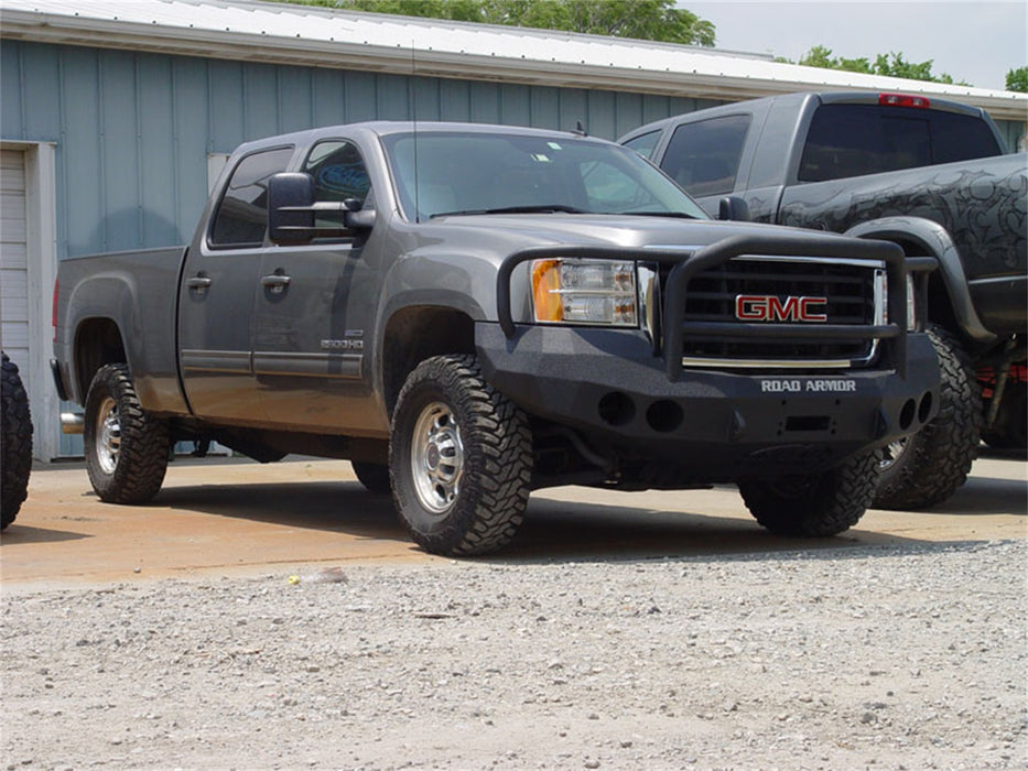 Road Armor 37405B Stealth Winch Front Bumper; Lonestar Guard; Satin Black; - Truck Part Superstore