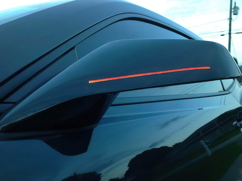 Oracle Lighting 3742-504 Concept Side Mirrors, Ghosted, Dual Intensity, Cyber Gray Metallic - Truck Part Superstore