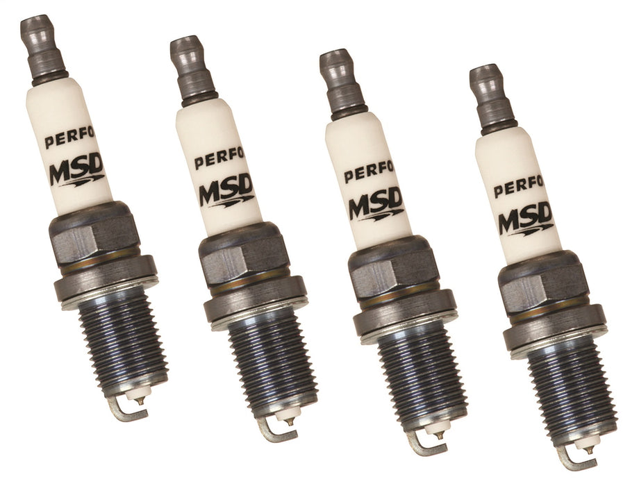 MSD 37424 Iridium Tip Spark Plug; 4 Pack; Plug Type 7IR6YS; 14 mm. Thread; 0.7500 Reach; - Truck Part Superstore