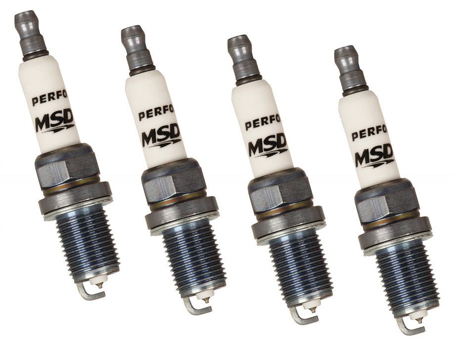 MSD 37424 Iridium Tip Spark Plug; 4 Pack; Plug Type 7IR6YS; 14 mm. Thread; 0.7500 Reach; - Truck Part Superstore