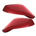 Oracle Lighting 3753-504 Concept Side Mirrors, Ghosted, Crystal Red Tint - Truck Part Superstore