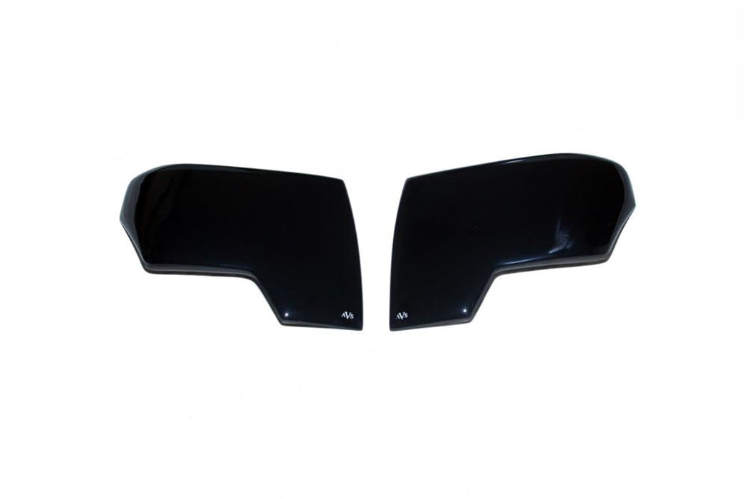 Auto Ventshade (AVS) 37576 Headlight Covers; Smoke; 2 pc.; - Truck Part Superstore