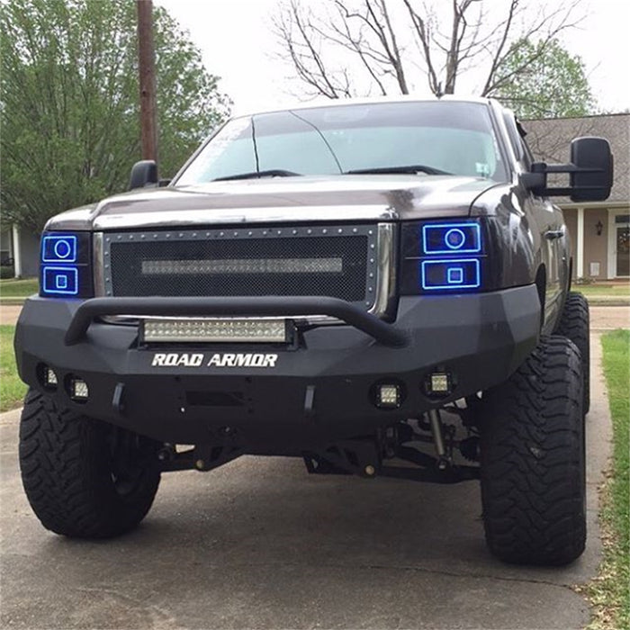 Road Armor 37604B Stealth Winch Front Bumper; Pre-Runner Guard; Satin Black; - Truck Part Superstore