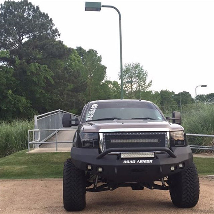 Road Armor 37604B Stealth Winch Front Bumper; Pre-Runner Guard; Satin Black; - Truck Part Superstore