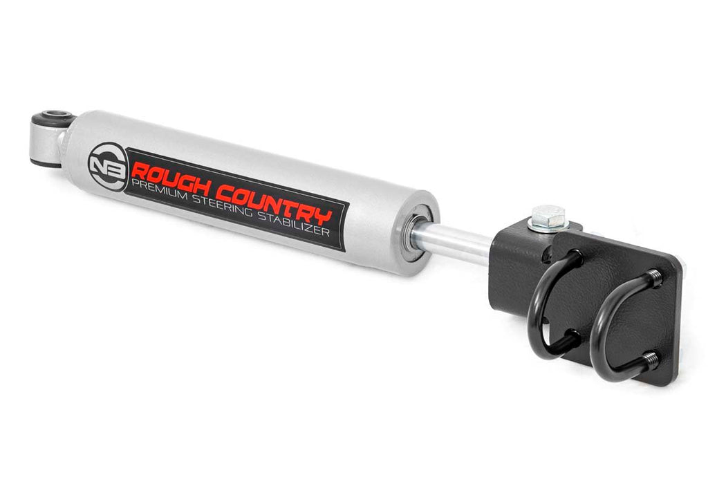 Rough Country 10613 Jeep HD Steering Upgrade Kit w/Steering Stabilizer TJ, XJ, MJ, ZJ Rough Country - Truck Part Superstore