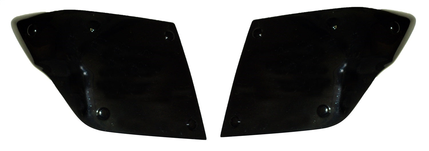 Auto Ventshade (AVS) 37644 Headlight Covers; 2 pc.; Large; Smoke; - Truck Part Superstore