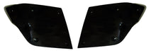 Auto Ventshade (AVS) 37644 Headlight Covers; 2 pc.; Large; Smoke; - Truck Part Superstore