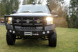 Road Armor 37702B Stealth Winch Front Bumper; Titan II Guard; Satin Black; - Truck Part Superstore