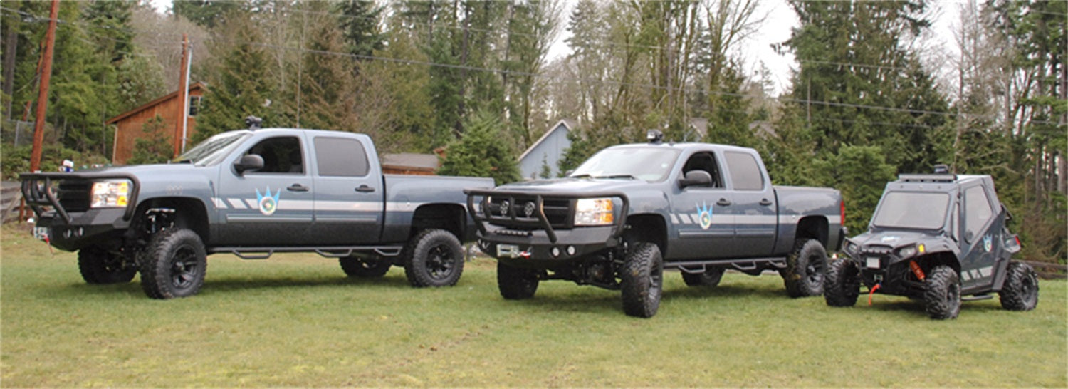 Road Armor 37702B Stealth Winch Front Bumper; Titan II Guard; Satin Black; - Truck Part Superstore