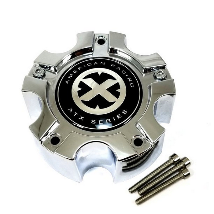 ATX Series 377B1405H ATX CAP STYLE A CHROME 5X135 - Truck Part Superstore