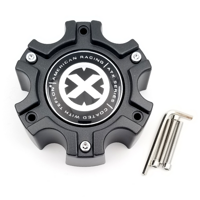 ATX Series 377B1406HT ATX CAP STYLE A BLACK 6X135 - Truck Part Superstore