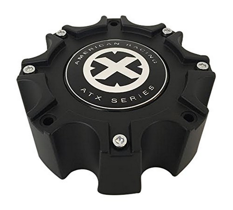 ATX Series 377B1708HYB001 ATX CAP MATTE BLACK 8 LUG - Truck Part Superstore
