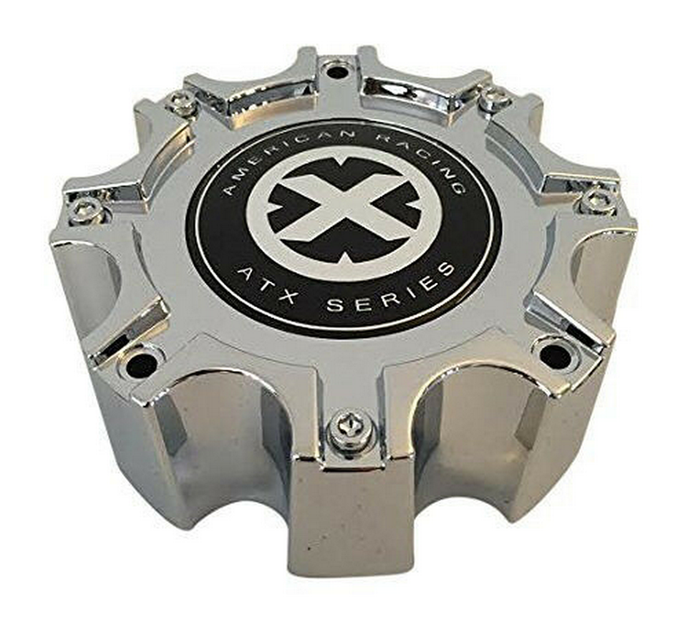 ATX Series 377B1708H ATX CAP STYLE A CHROME 8 LUG - Truck Part Superstore