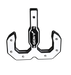GEN-Y Hitch GH-0069-W Hulk 2.0 16K Tow Hook 2" Shank Black/White - Truck Part Superstore