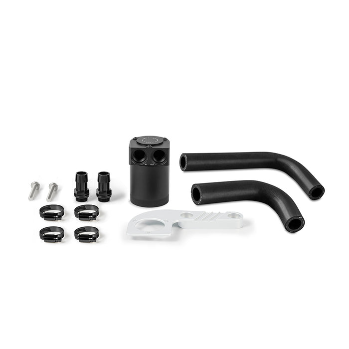 Mishimoto MMBCC-F80-15CMW Baffled Oil Catch Can, fits BMW F8X M3/M4 2015-2020, Mineral White Metallic - Truck Part Superstore