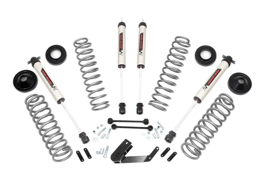 Rough Country 67670 3.25 Inch Jeep Suspension Lift Kit w/V2 Shocks 07-18 Wrangler JK Rough Country - Truck Part Superstore