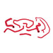 Mishimoto MMHOSE-SVT-02RD Silicone Hose Kit, fits Ford Focus SVT 2002-2004 - Truck Part Superstore
