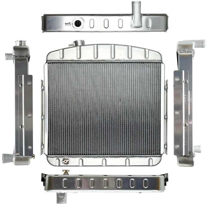 Northern Radiator 205248 Muscle Car Radiator - 17 1/8 x 21 1/8 x 3 1/8 - Truck Part Superstore
