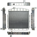 Northern Radiator 205248 Muscle Car Radiator - 17 1/8 x 21 1/8 x 3 1/8 - Truck Part Superstore