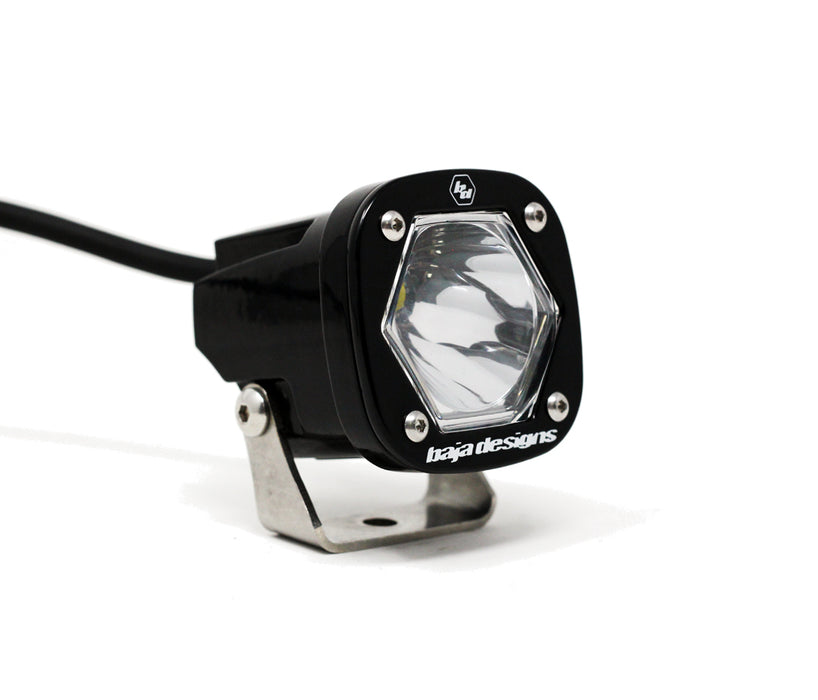 Baja Designs 380001 S1 Spot LED Light with Mounting Bracket Single Baja Designs - Truck Part Superstore