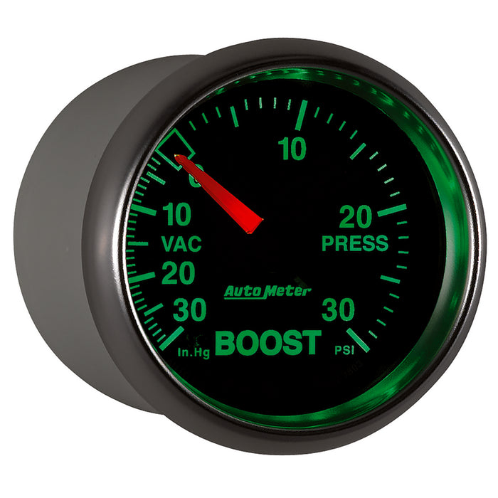 AutoMeter 3803 GAUGE; VAC/BOOST; 2 1/16in.; 30INHG-30PSI; MECHANICAL; GS - Truck Part Superstore