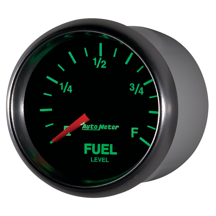 AutoMeter 3810 GAUGE; FUEL LEVEL; 2 1/16in.; 0-280O PROGRAMMABLE; GS - Truck Part Superstore
