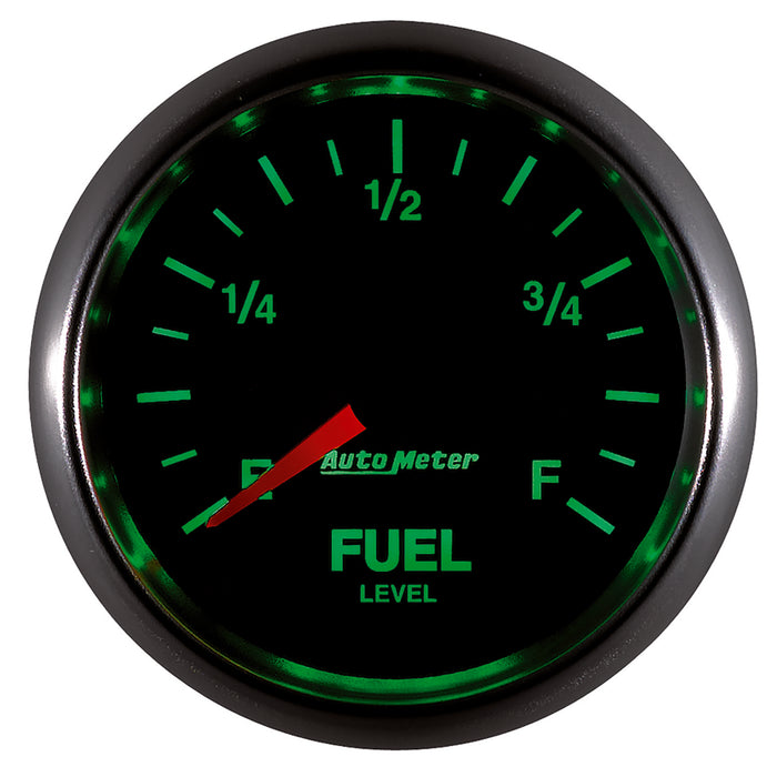 AutoMeter 3810 GAUGE; FUEL LEVEL; 2 1/16in.; 0-280O PROGRAMMABLE; GS - Truck Part Superstore